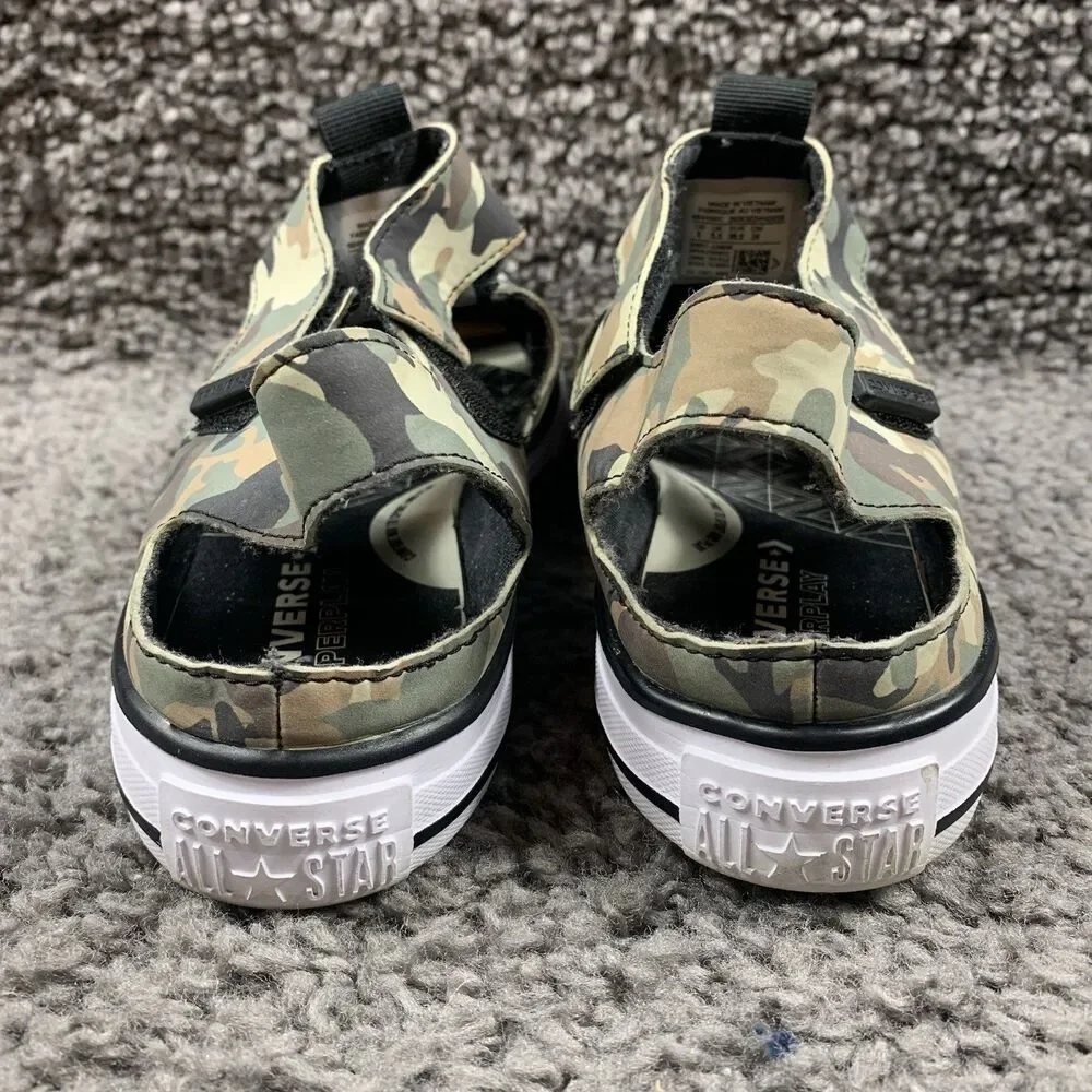 Converse Camo Junior Girls Superplay Sandal Size 6 Lightweight Summer Casual